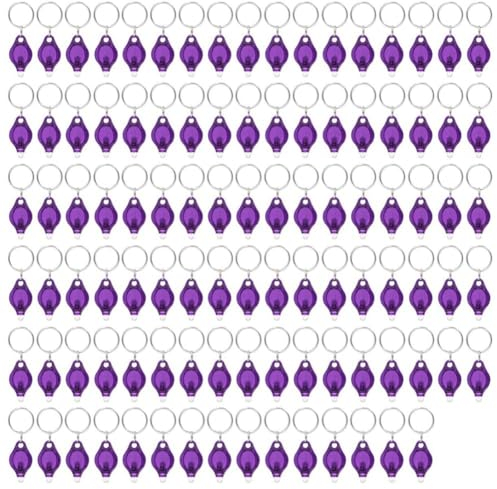 Lot de 100 lampes de poche à LED 395 nm