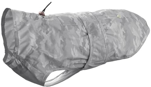 Hunter Hunde-Regenmantel, grau, 30 cm