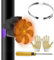 GRACETOP Magnetic Stove Fan, Magnet Log Burner Fan, Chimney Fan Silent, Stove Flue Pipe Fan 6 Blade, Heat Powered Wood Burner Fan, Fireplace Fan for Wood Burning Stove, Eco-Friendly Fire Fan