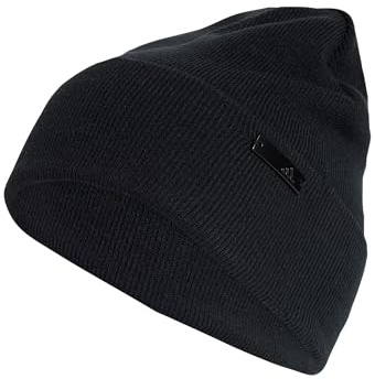 adidas Unisex Tonal Beanie, Black, M-L