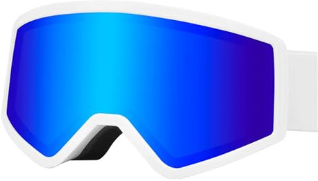 PURPLELILY Gafas de esquí al aire libre para niños, niñas, adolescentes, deportes al aire libre, resistentes a la niebla, gafas deportivas para esquí, snowboard, ciclismo, snowboard para niños
