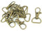 sourcing map 10 Stücke Metall handtaschen Riemen Ornament Tragen Karabiner haken Halbkreis de