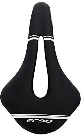 VOANZO Sillín de Bicicleta Ciclismo Soft EVO Sillín Asiento de Bicicleta para MTB Carretera Accesorios de Bicicleta de montaña (Negro)