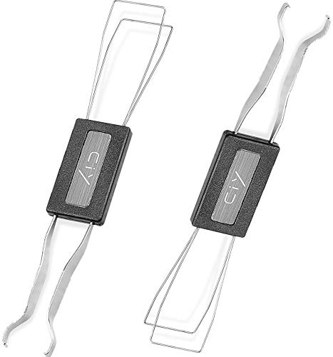 Bogoro Rimuovere Estrattore Keycap,Rimuovere Tasti Tastiera Meccanica, Rimuovere Estrattore Keycap per Tastiera, Meccanica Rimuovere Strumento di Fissaggio, Keyboard Key Cap Puller, per Mechnial