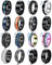 ADRAMATA 16 Pezzi Anelli Antistress in Acciaio Inossidabile per Uomo Donna Nero Anelli Fidget Band Spinner Anelli Set per la Promessa di Nozze 6/8MM di Larghezza 7-12