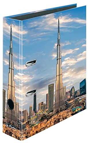 herlitz Motivordner Burj Khalifa, Rückenbreite: 8cm, A4, 1 Stück