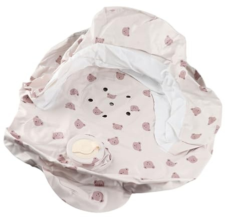 Asiento Inflable para Bebés, Asiento Plegable para Niños Pequeños, Silla de Baño Inofensiva, Asiento para Bebés Aireado, Silla Ajustable, Asiento de Apoyo para Bebés, Silla para