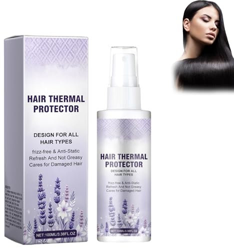 Spray Lisciante per Capelli, Latte Spray Protettivo Lisciante Senza Risciacquo, Dona Morbidezza e Leggerezza, Termoprotettore per Capelli Senza Risciacquo