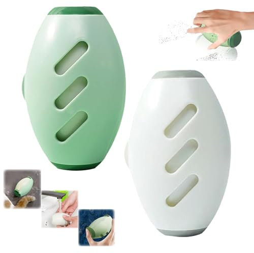 STFYUG Fusselrolle Wiederverwendbar, Reusable Lint Roller, Fusselrolle Tierhaare, Waschbarer Tierhaarentferner Fusselrolle, Lint Remover, Fusselentferner Kleidung Hundehaare Entfernen