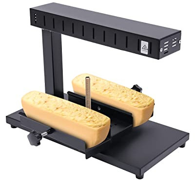 MJMLUCK Fundidor de Queso para raclette Comercial, 750 W, Calentador de Queso para restaurantes