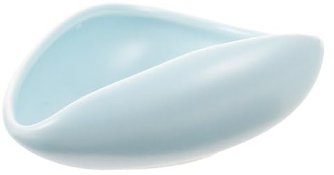 VALICLUD Soporte de Cuchara de Cerámica Azul para Cocina, Portacucharas Reutilizable Resistente al Calor, Bandeja Delicada para Utensilios y Accesorios de Café, Adecuado para Hogar