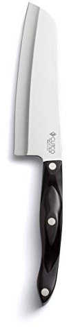 Cutco Cutlery Model 1766 Santoku Knife. 7.0 High Carbon Stainless Straight Edge Blade.5.6 Classic Brown Handle (sometimes Called black) In Factory-sealed Plastic Bag.