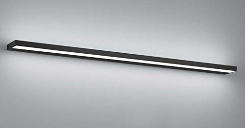 Helestra Slate Wandleuchte LED, 120 cm - schwarz