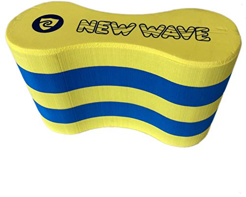 Pull Buoy by New Wave Swim Buoy for Swimmers and Triathletes - Adult Size EVA Foam Swim Training Pool Float