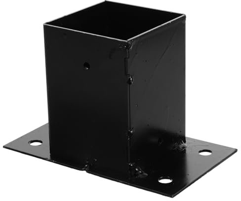 Base per Posto Recinzione Protettore Robusto per Ancoraggio Postale per Railing da Deck e Facile da Installare e Resistente Alla Deformazione
