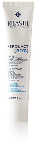 Rilastil Xerolact 30 - Gel-Oil Hidratante y Exfoliante para Zonas Rugosas o Hiperqueratosis, 40 Mililitros