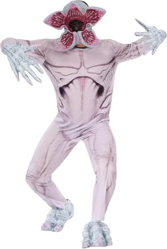Rubies Stranger Things Deluxe Demogorgon Disfraz de tamaño adulto, tamaño grande, licencia oficial netflix para carnaval, despedidas, fiestas y cosplay