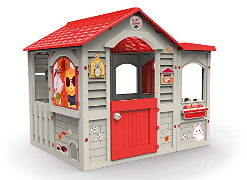 Chicos - Grand Cottage XL Casetta per bambini | Casetta da giardino per bambini dai 2 anni in su | Resistente e durevole | Casetta (89627)