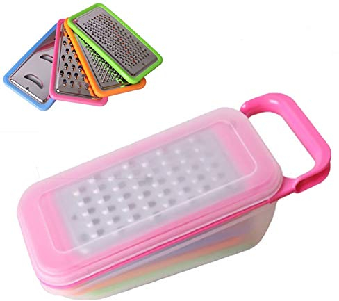 tooloflife Râpe à main pour oignons, légumes, pommes de terre, tomates, râpes à main en acier inoxydable 410, 4 pièces