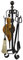 IMEX EL ZORRO, 10087 - JUEGO CHIMENEA 5 PIEZAS 72 CMS. B.FORJA