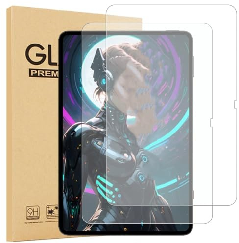 THLMT 2PCS Screen Protector Compatible for Nubia Red Magic 3 PRO, Gaming Tablet Tempered Glass 9H Film Anti-scratch Protective HD Arcuate Film Guard (Film Only)