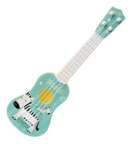 mophrati Ukulélé pour Enfants avec Un Joli zèbre et 4 Cordes - Instrument de Musique éducatif pour l'éveil Musical des Tout-Petits