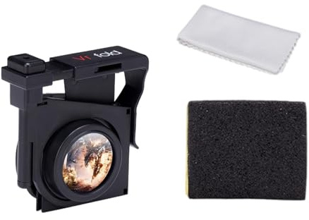 Virtual Reality Glasögon – Kompakt hopfällbar 3D Viewer, mobiltelefonkompatibelt headset | Panoramavisuell upplevelseenhet för barn, vuxna, spel, videotittande, utbildningsinnehåll, resor Ente