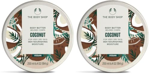 The Body Shop Coconut Body Butter 200ml (Pack of 2)