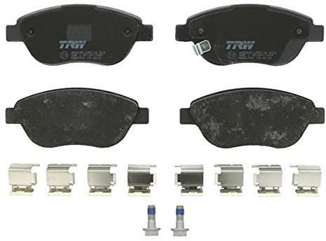 TRW GDB1701 Pastiglie Freno Set di 4 para Fiat 500L (351_, 352_) 2012 - Assale anteriore e Altri Veicoli