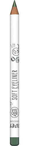 lavera Soft Eyeliner - Green 05- Naturkosmetik - Komfortable Anwendung - Frei von Silikonen - Frei von Mineralöl - Vegan - Bio-Jojobaöl & Bio-Sonnenblumenöl - 1,14g
