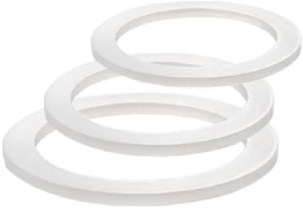 Saraoriginalshop 3 Guarnizioni ricambi universali per Moka compatibili con Bialetti, compatibili con Pedrini ed altri, disponibili in 5 misure (6 Tazze)