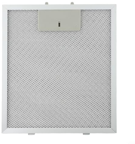 Cooker Hood Metal Grease Filter, 230 x 260 mm Metal Mesh Filter Extractor Vent Filter Replacement, Fit for Cooker Hood/Extractor Fan Vent