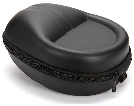 Ujjdwiurgh bärbar stötsäker hörlursväska hård låda hörlurar fodral headset bärväska förvaringsväska