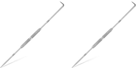 Tacdas 2X Punta Trazadora de Doble Punta, Herramienta para Trazar Metal, Punta de Carburo de Acero para Marcar Soldaduras, Vidrio, Láminas Metálicas y Cerámicas.