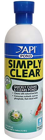 API POND SIMPLY CLEAR Pond Water Clarifier 16-Ounce Bottle (248B)