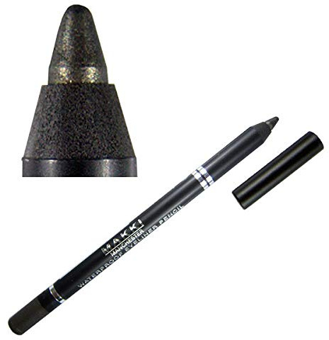 Makki Wasserfester Eyeliner leicht gleitender langem Halt 10 Metallisch khaki