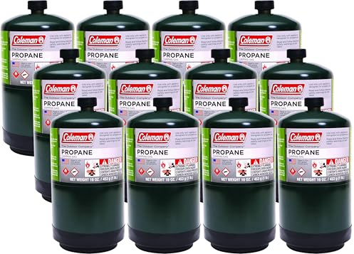 Coleman Propane 16 Oz Camping Cylinder (12 Pk.)