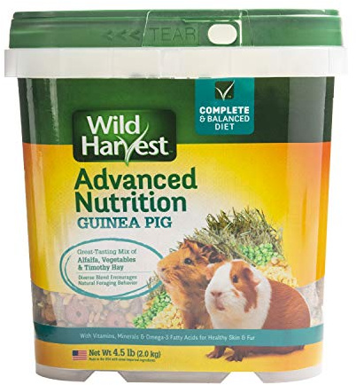 Wild Harvest Advanced Nutrition Guinea Pig, Complete And Balanced Diet, 4.5 Pounds