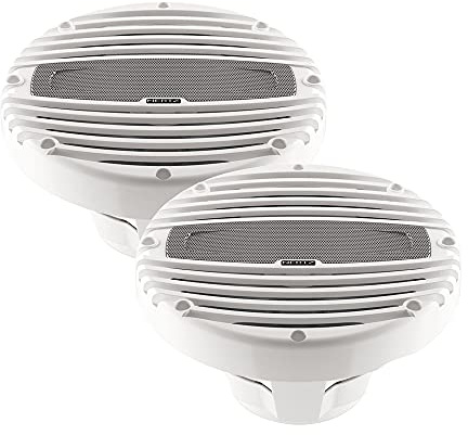 Hertz 200W 8 HMX 8 LD RGB LED IP65 Marine Speakers - White