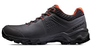 Mammut Chaussures de randonnée Mercury Iv Low GTX pour Homme, Titanium Hot Red, 45 1/3 EU