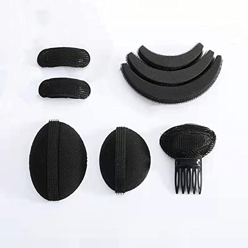 8 Pezzi Accessori per Acconciature Capelli, Inserto per Capelli Styling, Materiale Accessori per Acconciature Volume, per Donne Acconciature Fai Da Te