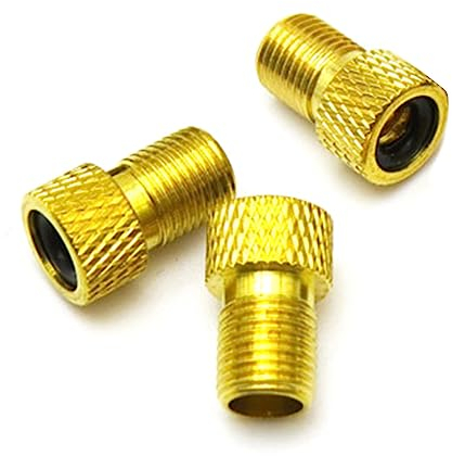 MLWSKERTY Fahrradventil-Adapter, Umwandlung von Ventilen, Reifenventilen, Konverter, Ventile, Fahrradreifen, Werkzeuge für Mountainbike, Rennrad