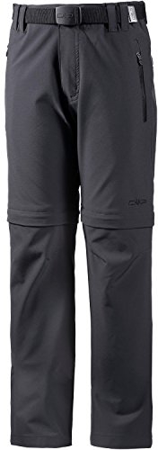CMP Jungen Zip Off-3t51644 Hose, Grau (Antracite), 164