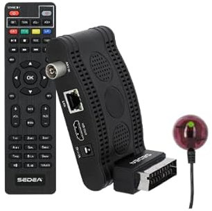sedea Mini Récepteur TNT Haute définition DVB-T2