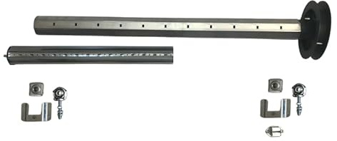 Kit COMPLETO Rullo per Tapparelle Avvolgibili a Cinghia REGOLABILE e RESISTENTE Varie Misure Disponibili (da 100 cm a 135 cm)