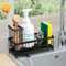 Sinnsally Sink Caddy,Kitchen Sink Tidy Organizer,Sponge Holder with Brush Holder,Washing up Caddy,Sinkware Organiser for Countertop Kitchen Storage & Organisation