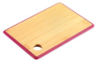 KESPER Tabla de cortar, material: bambú, tamaño: 23 x 15 x 1 cm, color: marrón, baya | 58264