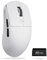 RK Royal Kludge M3 Ratón Gaming Inalámbrico Ultraligero 47g, PAW3950 Sensor 42000 DPI, 8K Wireless Mouse BT/2.4G/USB, 5 Botones Programables, Diseño Ergonómico, Batería 650mAh para PC/Consolas, Blanco