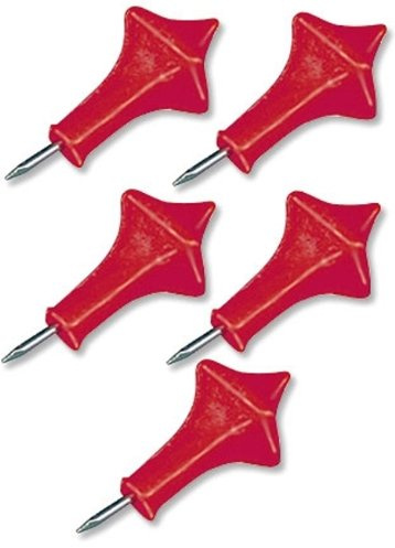 Easter Vigil Service Accessory Pack of 5 Red Nails for Cross on Paschal Candle
