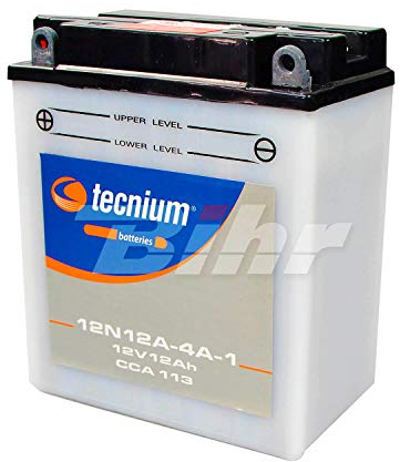 TECNIUM - Batería 12N12A-4A1 fresh pack (Sustituye 4835)